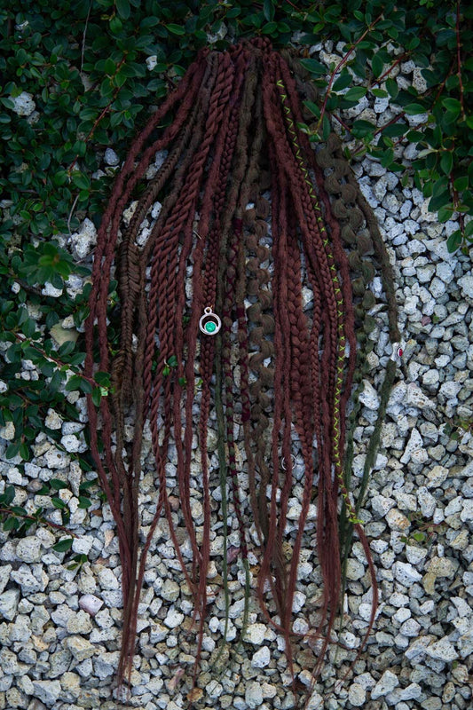 Clip-in set Mahogany