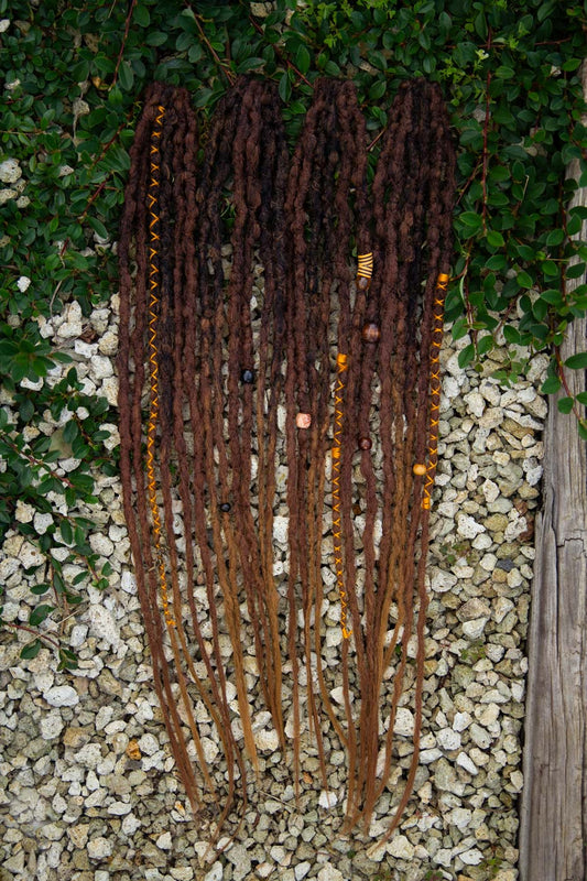 Clip-in set Dark Cinnamon