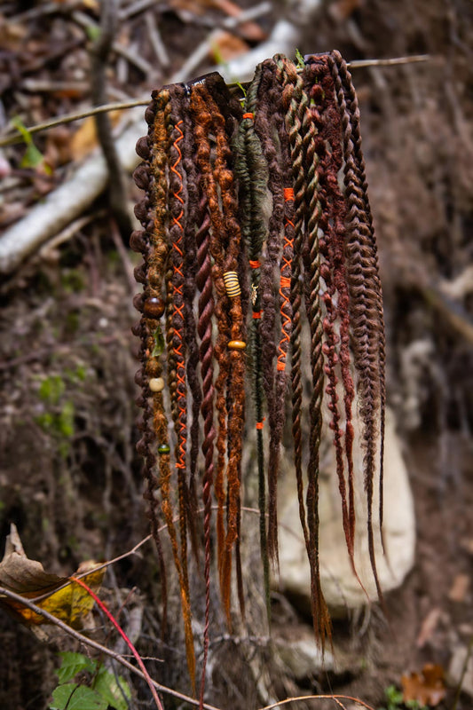 Clip-in set Autumn Leafs