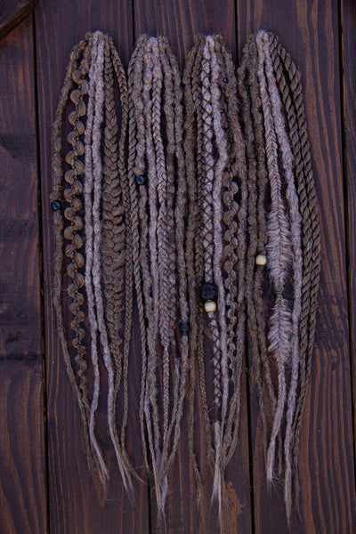 Clip-in set Almond