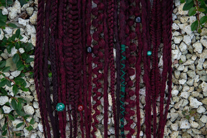 Clip-in set Garnet