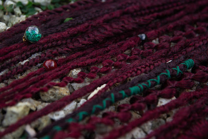 Clip-in set Garnet