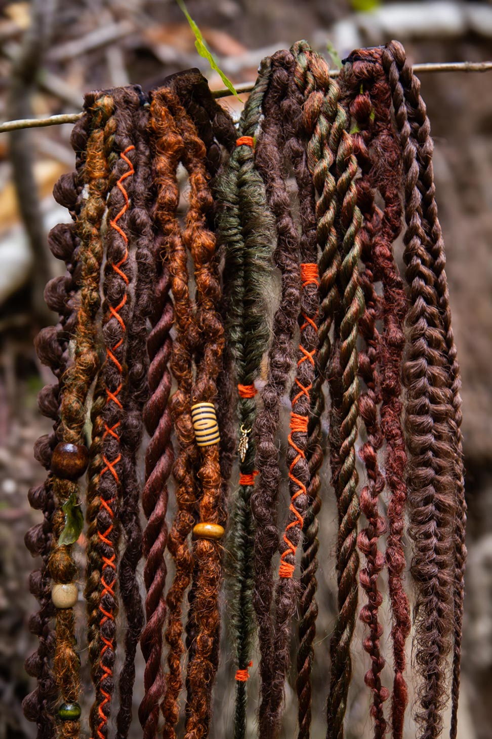 Clip-in set Autumn Leafs