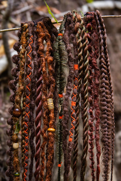 Clip-in set Autumn Leafs