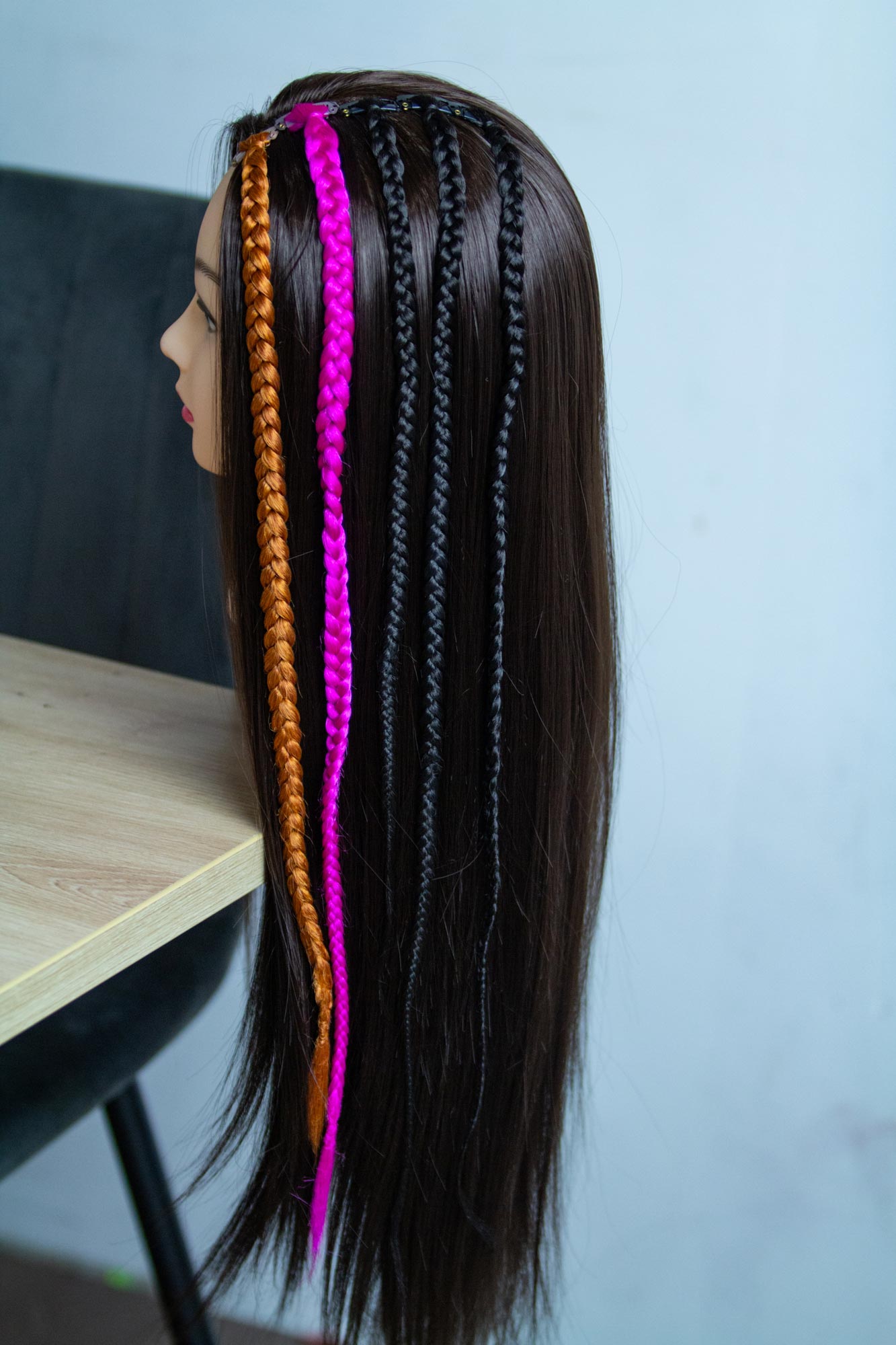 Single Clip braid čistý