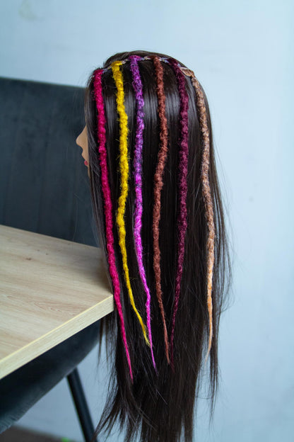 Single Clip dread čistý