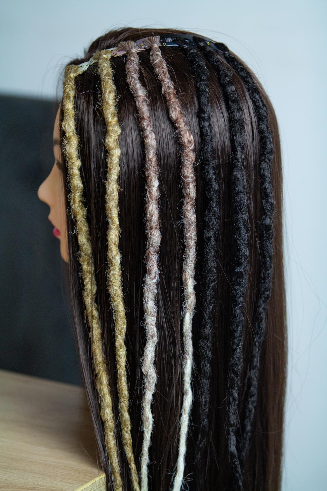 Single Clip dread čistý