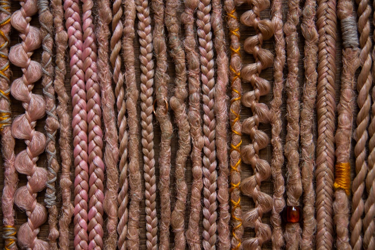 Clip-in set Peach